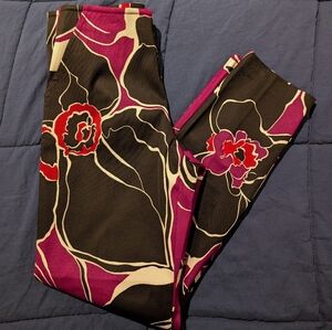 Trina Turk Varvara Lady Day Orchid Pants 28Wx38L  - Size 2